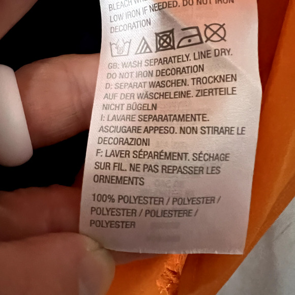 Susan Graver Womens XS Orange Paisley Kimono Kaftan‎ Blouse Set Oversized Boho - Picture 5 of 13